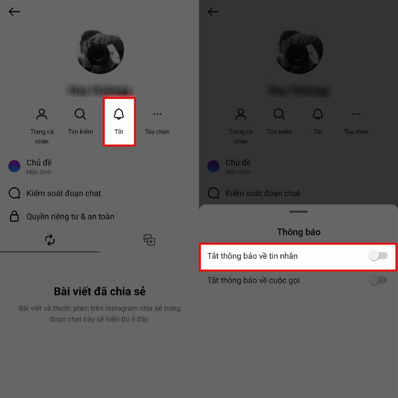 Cách tắt thông báo tin nhắn Instagram của một người Cách tắt thông báo tin nhắn Instagram của một người