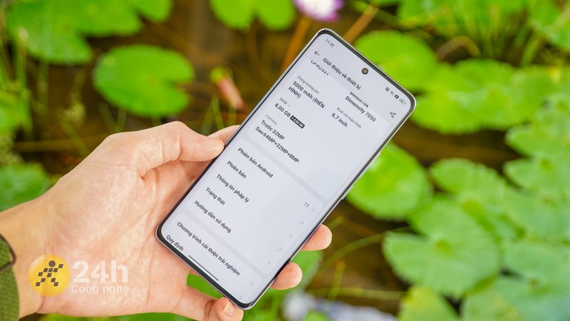 OPPO Reno10 5G được tích hợp RAM 8 GB và bộ nhớ trong 256 GB