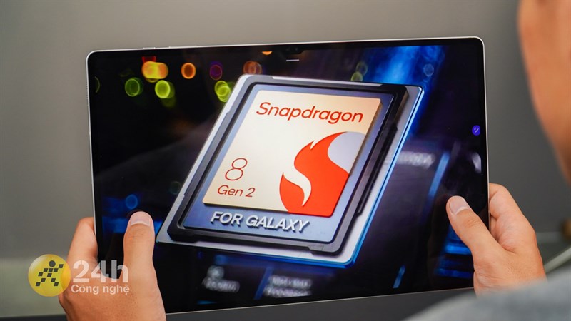 Galaxy Tab S9 Ultra sở hữu thông số cấu hình mạnh mẽ với chip Snapdragon 8 Gen 2 for Galaxy Galaxy Tab S9 Ultra sở hữu thông số cấu hình mạnh mẽ với chip Snapdragon 8 Gen 2 for Galaxy