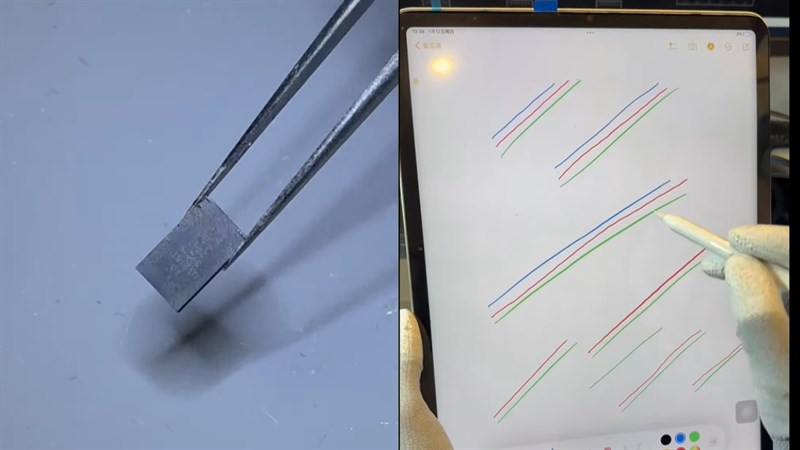 iCorrect đã thử thay chip nhớ theo màn hình iPad và vấn đề đã được giải quyết iCorrect đã thử thay chip nhớ theo màn hình iPad và vấn đề đã được giải quyết