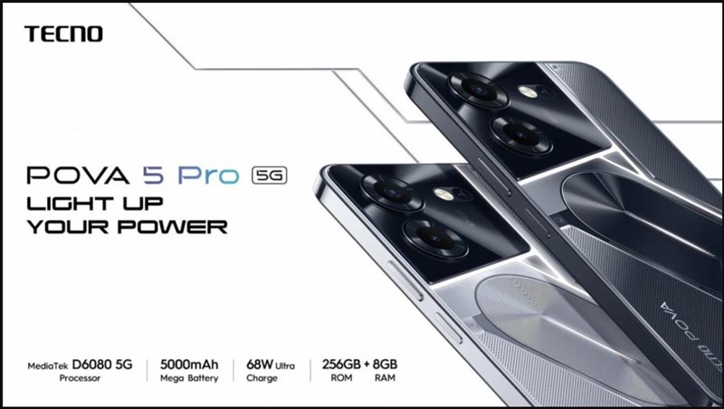 Thông số kỹ thuật chính của Tecno Pova 5 Pro Thông số kỹ thuật chính của Tecno Pova 5 Pro