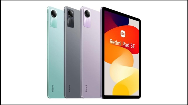 Cụm camera của Redmi Pad SE sẽ được thiết kế đồng màu với mặt lưng