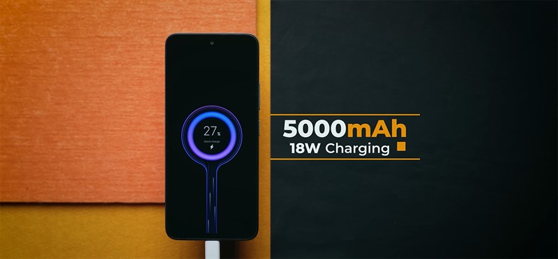 POCO M6 Pro 5G còn có thể đem lại thời lượng sử dụng lâu dài với viên pin 5.000 mAh