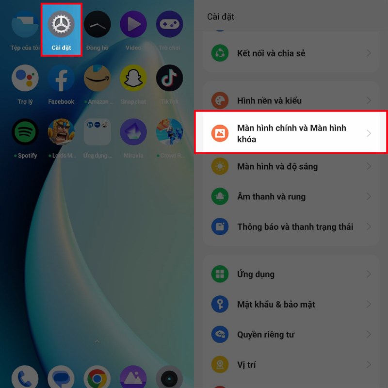 Cách bật tránh chạm nhầm khi tắt màn hình realme Cách bật tránh chạm nhầm khi tắt màn hình realme