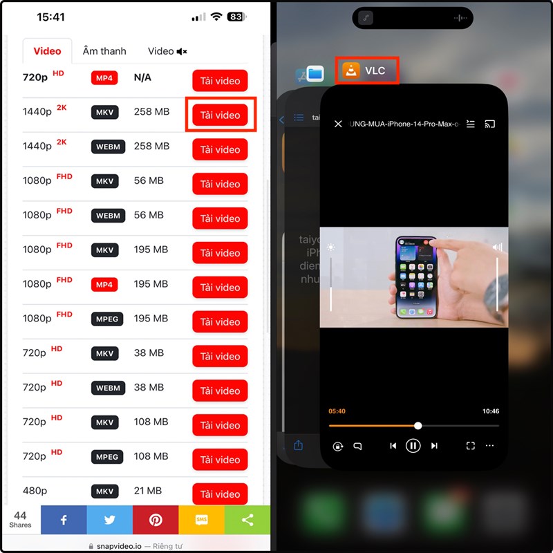 Cách tạo phím tắt tải video trên YouTube cho iPhone