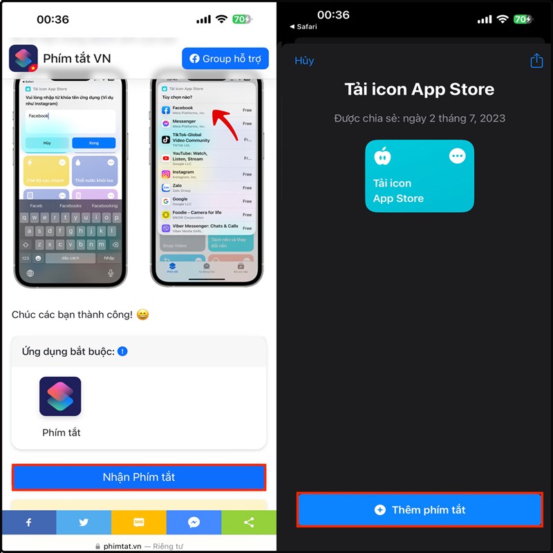 Cách tải biểu tượng ứng dụng trên App Store cho iPhone