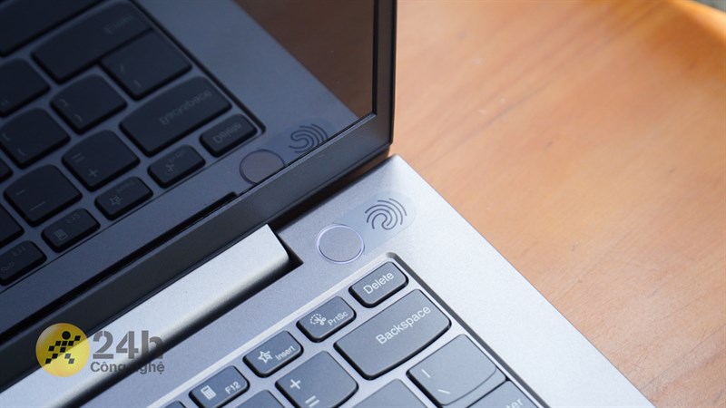 Nút nguồn của Lenovo ThinkBook 14 G3 ACL được tích hợp cảm biến vân tay Nút nguồn của Lenovo ThinkBook 14 G3 ACL được tích hợp cảm biến vân tay