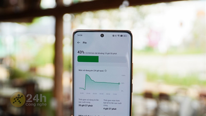 realme 11 Pro+ 5G có khả năng kiểm soát điện năng tiêu thụ rất tốt realme 11 Pro+ 5G có khả năng kiểm soát điện năng tiêu thụ rất tốt