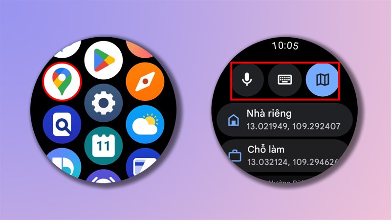 Hướng dẫn cách chỉ đường trên Galaxy Watch6 Hướng dẫn cách chỉ đường trên Galaxy Watch6