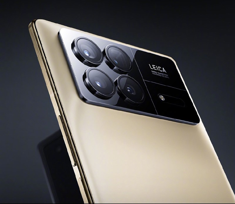 Cụm camera chính là điểm nhấn lớn nhất trên thiết kế của Xiaomi MIX Fold 3