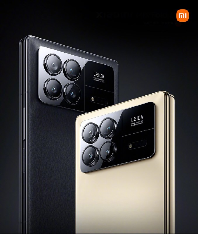 Xiaomi MIX Fold 3 có 2 màu cơ bản là vàng và đen cho người dùng lựa chọn