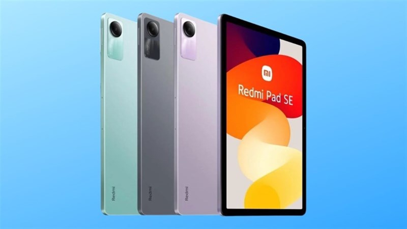 Hình ảnh render bị rò rỉ của Redmi Pad SE