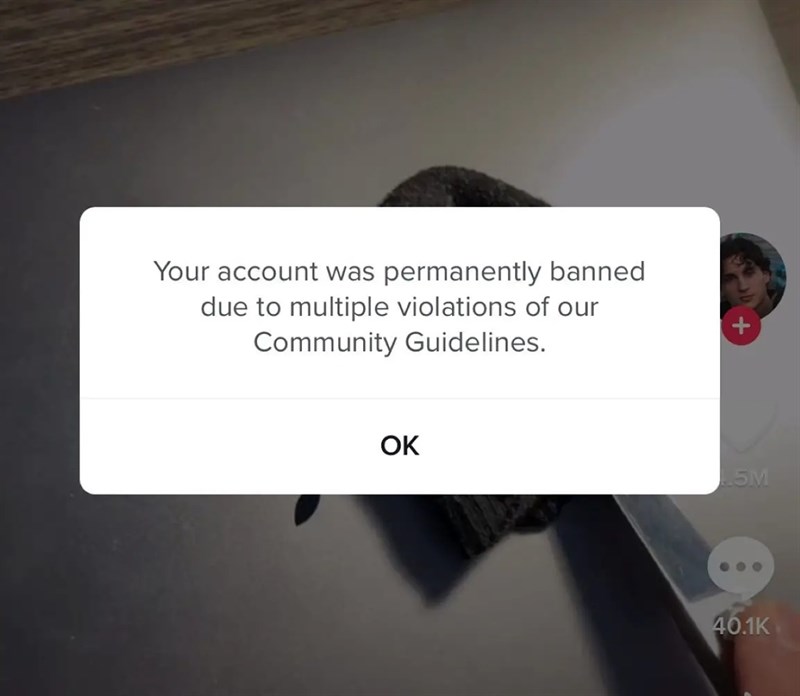 TikTok sẽ khóa tài khoản nếu phát hiện tài khoản gian lận TikTok sẽ khóa tài khoản nếu phát hiện tài khoản gian lận