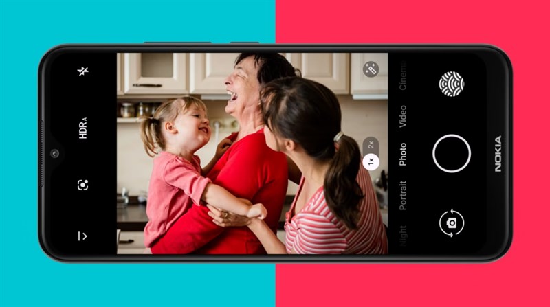Nokia C210 có màn hình notch hình giọt nước Nokia C210 có màn hình notch hình giọt nước