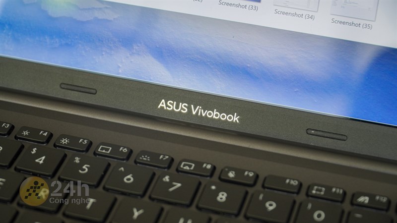 Bàn phím của ASUS Vivobook 14X OLED 2023 được thiết kế theo phong cách ErgoSense giúp cải thiện trải nghiệm