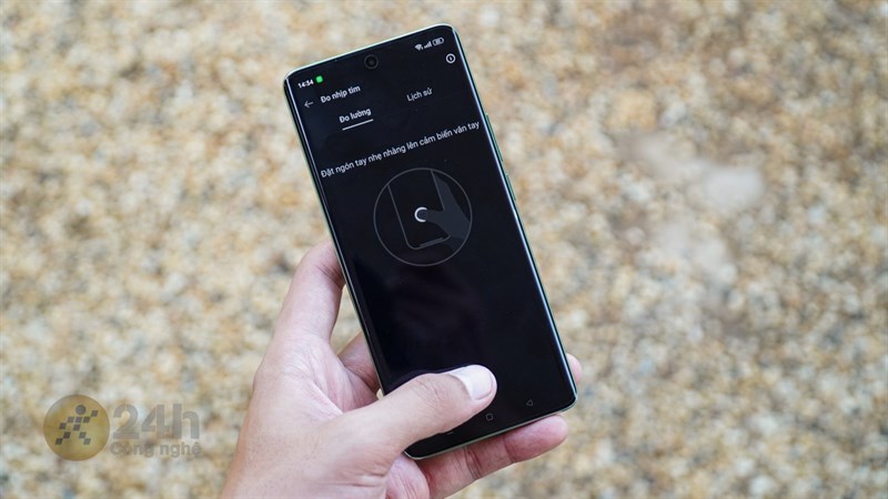 Cách đo nhịp tim trên điện thoại realme Cách đo nhịp tim trên điện thoại realme