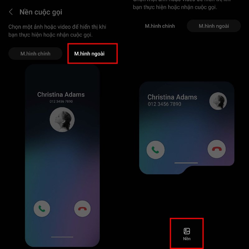 Cách chỉnh hình nền cuộc gọi trên màn hình phụ Galaxy Z Flip5 Cách chỉnh hình nền cuộc gọi trên màn hình phụ Galaxy Z Flip5