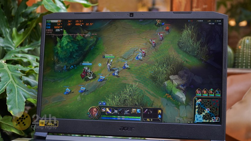 Tần số quét cao mang lại cho trải nghiệm chơi game của mình trên Acer Nitro 5 AN515 57 rất nhiều lợi ích. Tần số quét cao mang lại cho trải nghiệm chơi game của mình trên Acer Nitro 5 AN515 57 rất nhiều lợi ích.