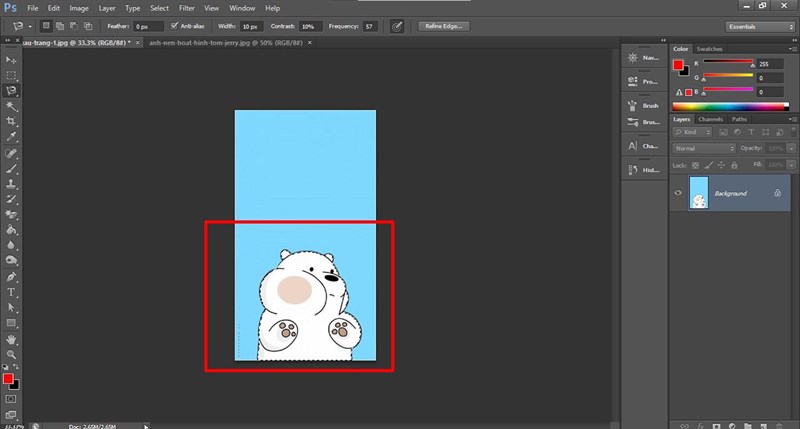 Hướng dẫn cắt, ghép trong Photoshop Hướng dẫn cắt, ghép trong Photoshop