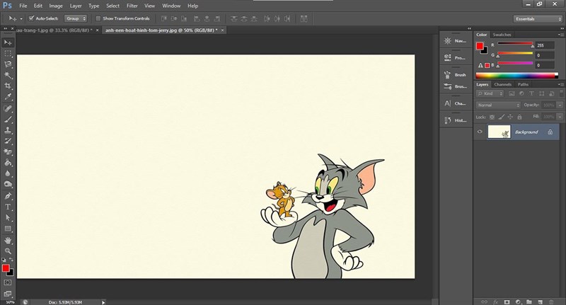 Hướng dẫn cắt, ghép trong Photoshop Hướng dẫn cắt, ghép trong Photoshop
