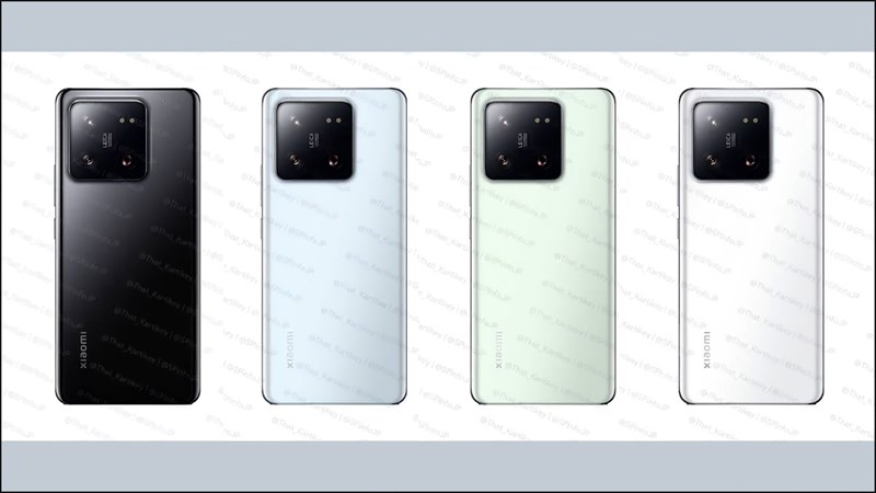 Xiaomi 14 Pro sẽ được trang bị tùy chọn 4 màu sắc
