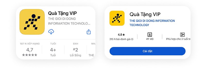 Tải app Quà tặng VIP và quay số may mắn, khách được giảm thêm khi mua hàng