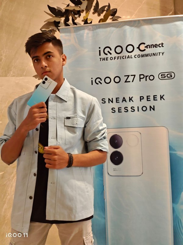 Phiên bản màu Xanh của iQOO Z7 Pro 5G Phiên bản màu Xanh của iQOO Z7 Pro 5G
