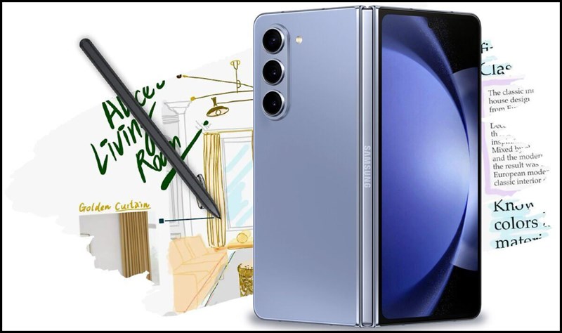 Ứng dụng Good Notes lần đầu xuất hiện trên các thiết bị Android như Galaxy Z Fold5. Nguồn: Daily Express.