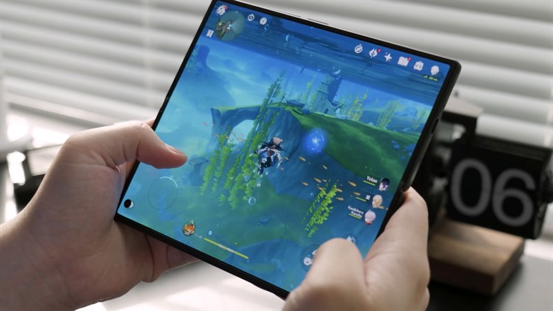 Xiaomi MIX Fold 3 có thể đáp ứng tối ưu cho Genshin Impact trong trạng thái mở Xiaomi MIX Fold 3 có thể đáp ứng tối ưu cho Genshin Impact trong trạng thái mở