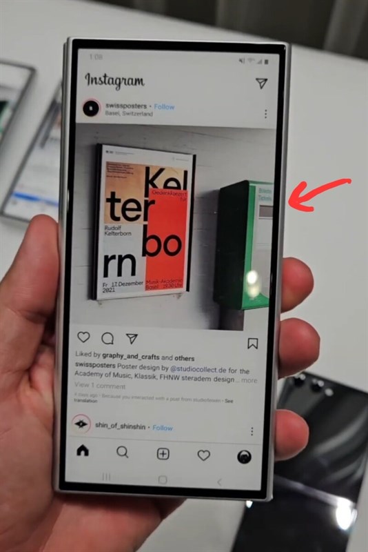 Hình ảnh nguyên mẫu Galaxy Z Fold6