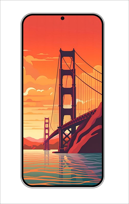 Ảnh render mặt trước rò rỉ của Galaxy S24+ Ảnh render mặt trước rò rỉ của Galaxy S24+