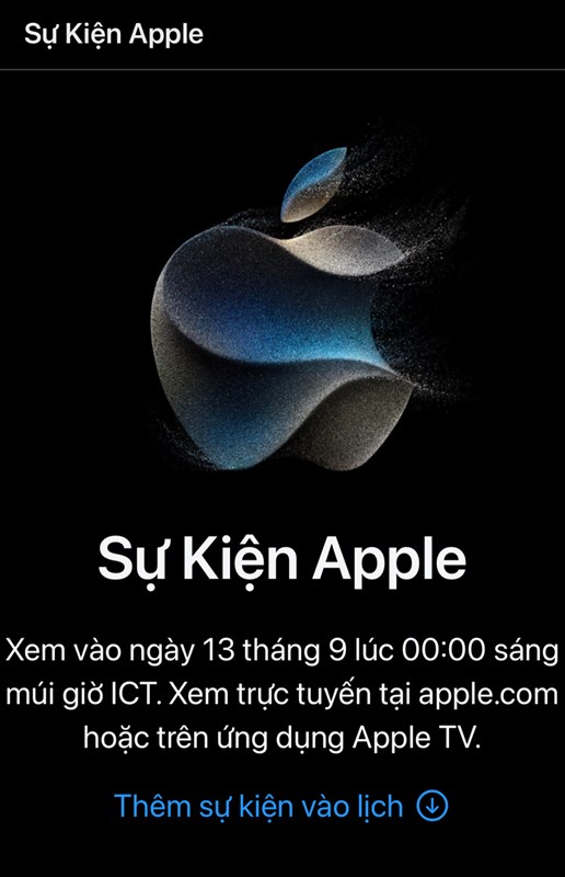 Apple xác nhận sự kiện đặc biệt ra mắt loạt sản phẩm quan trọng với tên gọi Wonderlust