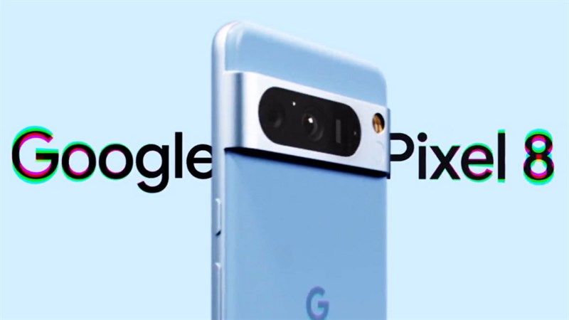 Màu xanh của Pixel 8 bị lộ qua video quảng cáo