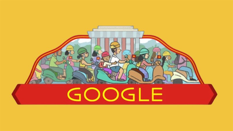 Google đã thay đổi giao diện trang chủ để chào mừng ngày 2/9 Google đã thay đổi giao diện trang chủ để chào mừng ngày 2/9