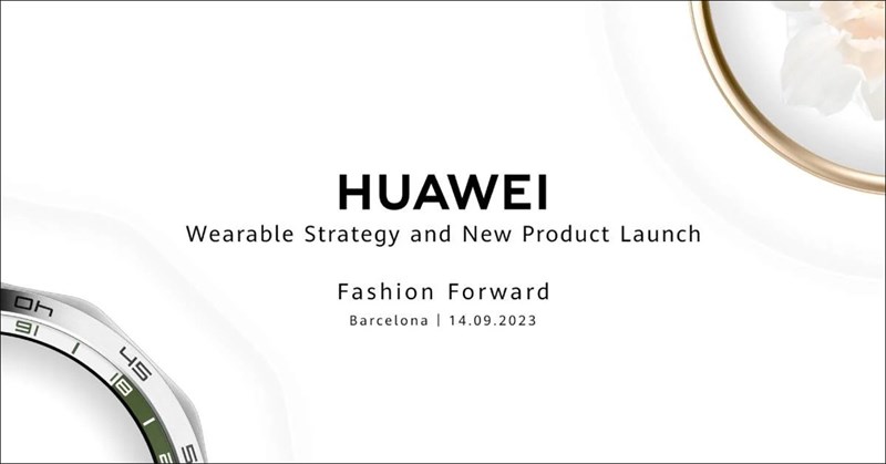 Huawei sẽ tổ chức sự kiện ra mắt sản phẩm mới tại Barcelona vào ngày 14/09 tới
