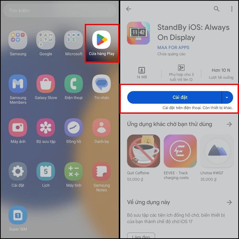 Cách bật Standby trên Android Cách bật Standby trên Android