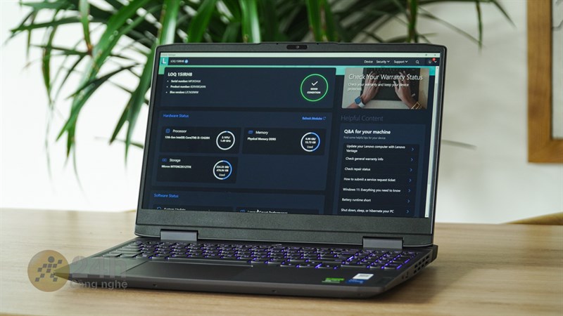Lenovo LOQ 15IRH8 còn được trang bị bộ cấu hình rất ấn tượng