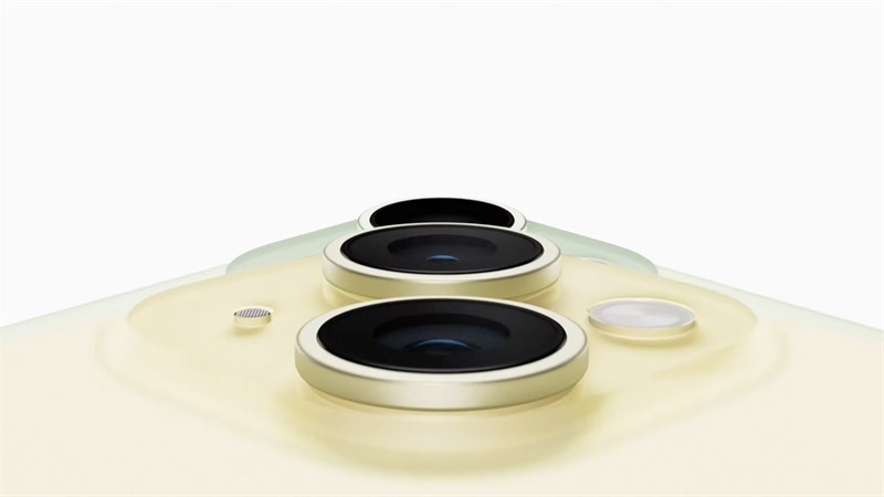 iPhone 15 vẫn được trang bị camera siêu rộng với độ phân giải 12 MP