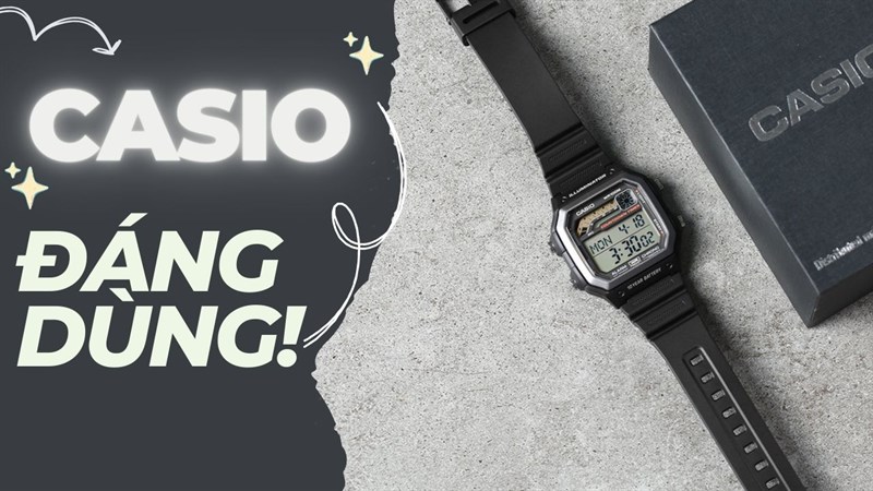 Tham khảo ngay 5 mẫu đồng hồ Casio đáng mua nhất tháng 9!