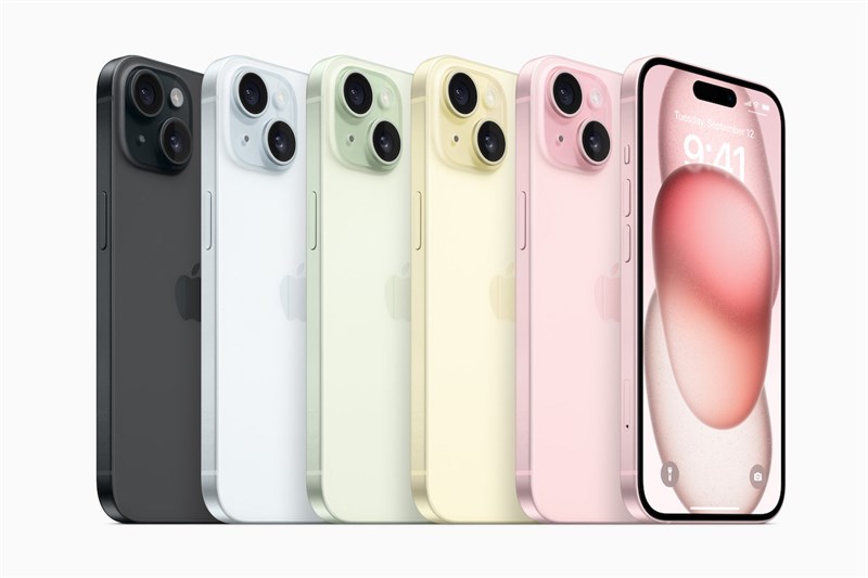 iPhone 15 có mấy màu iPhone 15 có mấy màu