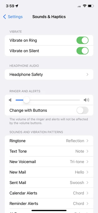 Giao diện tuỳ chỉnh âm thanh của iOS 17 sẽ có thêm nhiều âm thanh hơn để lựa chọn Giao diện tuỳ chỉnh âm thanh của iOS 17 sẽ có thêm nhiều âm thanh hơn để lựa chọn