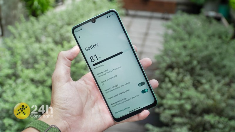 Đánh giá pin realme C51