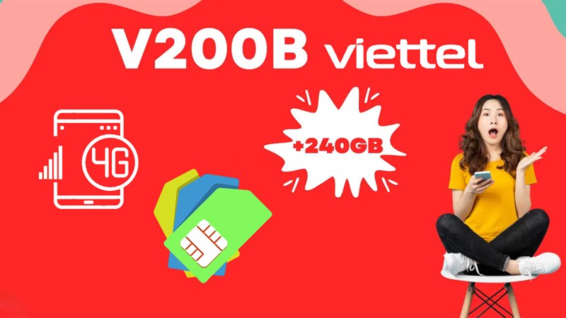 Cách đăng ký gói V200B Viettel Cách đăng ký gói V200B Viettel