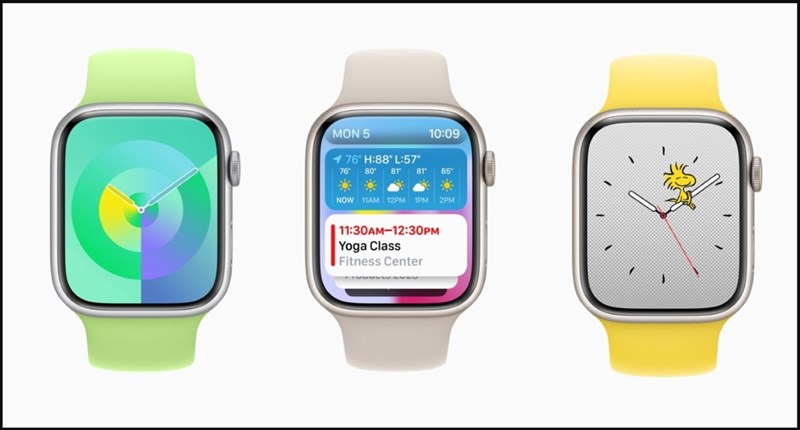 Nhiều tiện ích mới được cập nhật trên watchOS 10 Nhiều tiện ích mới được cập nhật trên watchOS 10