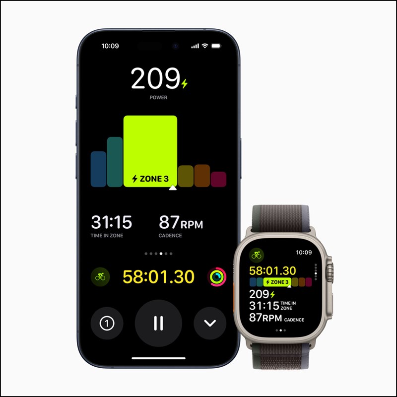 Thời lượng pin của Apple Watch Ultra 2 có thể kéo dài tới 72 giờ khi bật chế độ nguồn điện thấp Thời lượng pin của Apple Watch Ultra 2 có thể kéo dài tới 72 giờ khi bật chế độ nguồn điện thấp