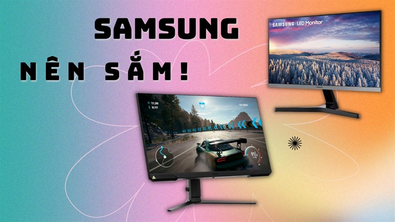 TOP màn hình Samsung đáng mua tại TGDĐ, mua kèm laptop giảm giá cực đã