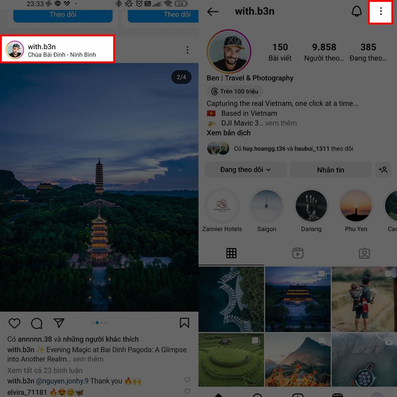 Cách lấy mã QR của người khác trên Instagram Cách lấy mã QR của người khác trên Instagram