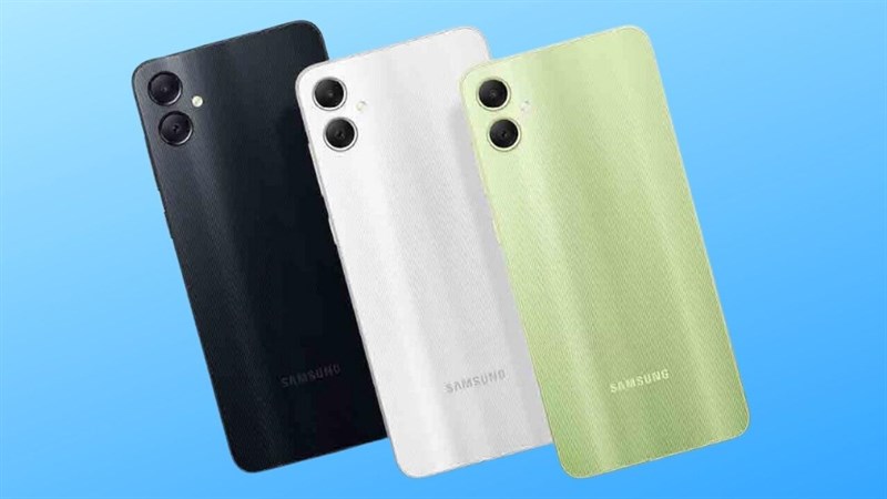 Ba màu sắc trên Galaxy A05 Ba màu sắc trên Galaxy A05