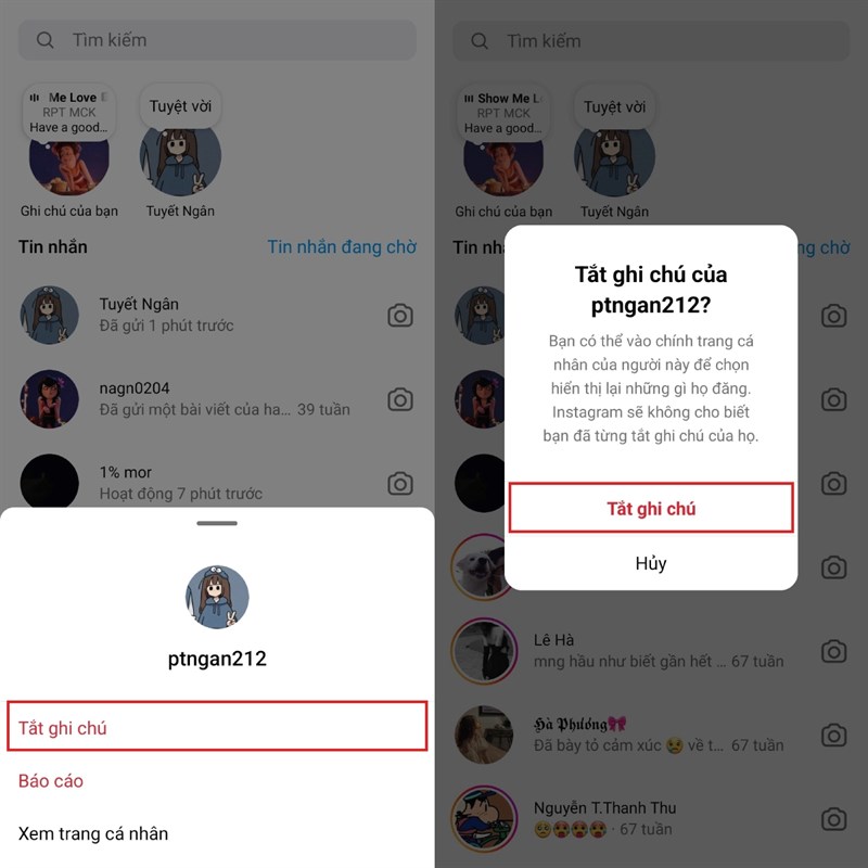 Cách sử dụng tính năng ghi chú trên Instagram 