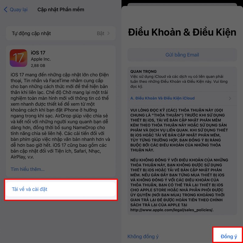 Cách cập nhật iOS 17 cho iPhone 13 Pro Cách cập nhật iOS 17 cho iPhone 13 Pro